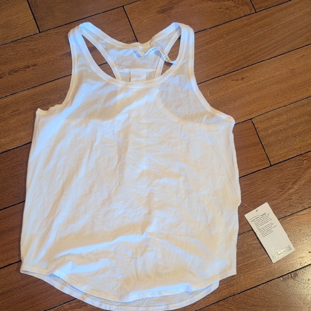 lululemon athletica White Racerback Tank